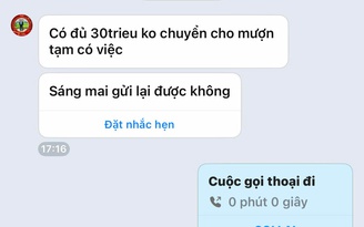 Phó giám đốc Sở GD-ĐT TP.HCM bị hack Zalo phát tán tin nhắn lừa đảo mượn tiền