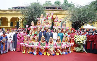 Tổng Bí thư, Chủ tịch nước Tô Lâm và Tổng thống Hàn Quốc thăm Hoàng thành Thăng Long