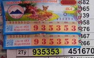 Vợ chồng công nhân ở TP.HCM trúng độc đắc xổ số miền Nam, ăn lễ lớn