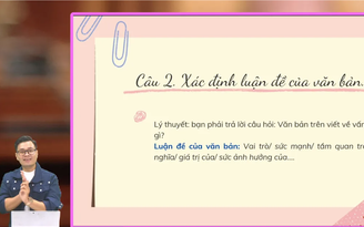 Bí quyết ôn thi tốt nghiệp THPT đạt điểm cao: 10 dạng câu hỏi môn ngữ văn