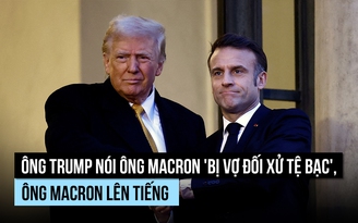 Ông Macron nói ông Trump 'không chuẩn mực' trong bình luận liên quan phu nhân Brigitte