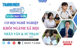 TƯ VẤN TRỰC TUYẾN: Cơ hội nghề nghiệp khối ngành xã hội nhân văn và sư phạm
