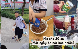 Thú vị nhật ký chi tiêu của cậu bé lớp 1