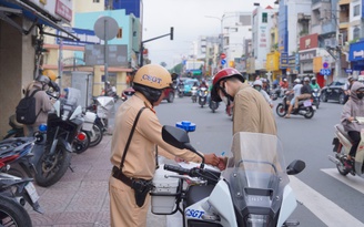 Cục Cảnh sát giao thông: 3 phường TP.HCM vào top vi phạm giao thông nhiều nhất cả nước