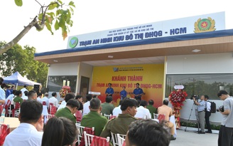 Trạm an ninh làng đại học chính thức lộ diện sau hơn 10 năm mơ ước
