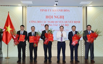 Khánh Hòa công bố quyết định nhân sự HĐND, UBND tỉnh nhiệm kỳ 2026 - 2031