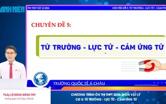 BÍ QUYẾT ÔN THI THPT 2026 | Môn vật lý | Chuyên đề 5 | Từ trường - Lực từ - Cảm ứng từ