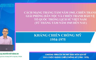 BÍ QUYẾT ÔN THI THPT 2026 | Môn lịch sử | Chuyên đề 5 | Kháng chiến chống Mỹ (1954 - 1975)