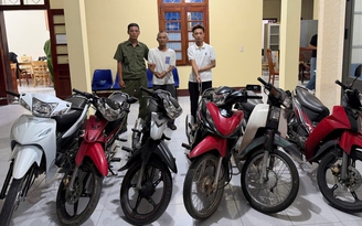 Bắt 2 'siêu trộm' gây ra hơn 20 vụ trộm cắp xe máy tại Quảng Trị