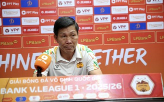 HLV Quang Trãi ‘tự ái’ khi HAGL bị nghi nhường điểm PVF-CAND, HLV Trần Tiến Đại nói điều cực bất ngờ
