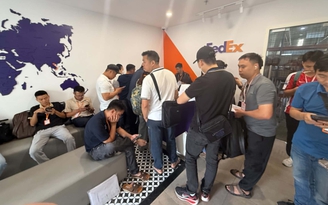Doanh nghiệp rối loạn vì hãng vận chuyển quốc tế gặp sự cố