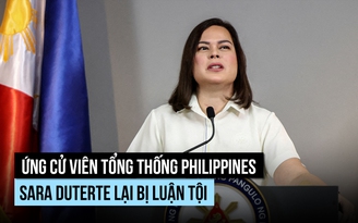 Nữ Phó tổng thống Philippines Duterte lại bị luận tội