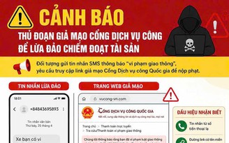 Cảnh giác thủ đoạn giả mạo Cổng dịch vụ công để chiếm đoạt tài khoản ngân hàng