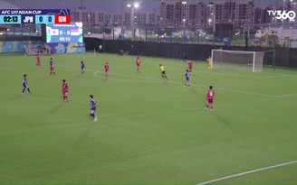 Highlight U.17 Nhật Bản 3-1 U.17 Indonesia: Áp đảo hoàn toàn