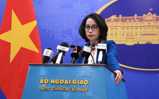 Việt Nam lên tiếng việc Trung Quốc và Philippines có những hoạt động tại đá Hoài Ân