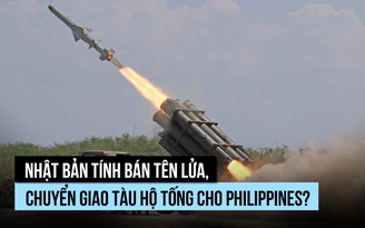 Nhật Bản cân nhắc cung cấp tên lửa chống hạm, tàu hộ tống cho Philippines