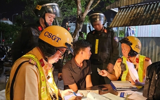 Kiểm tra ma túy tại chợ Bình Điền: Tài xế đổ lỗi do uống thuốc viêm họng