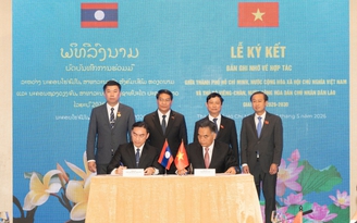 Lãnh đạo TP.HCM và Vientiane ký kết hợp tác giai đoạn 2026 - 2030