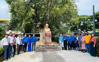 Hành trình người trẻ tìm hiểu tinh thần quốc tế của Bác