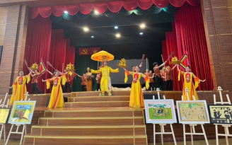 Học ngữ văn bằng cách làm game, quay phim về trò chơi dân gian