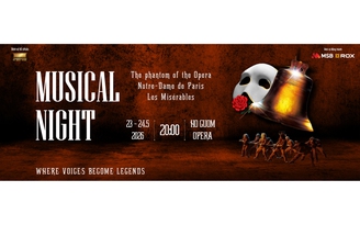 Nhạc trưởng Đồng Quang Vinh cùng dàn nghệ sĩ opera Việt hội ngộ trong Musical Night