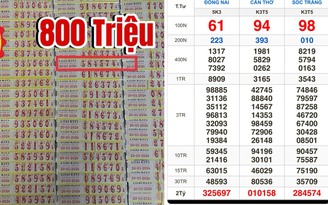 Xổ số miền Nam ngày 20 tháng 5: Hai khách vừa trúng 1,28 tỉ đài Sóc Trăng