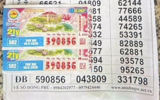 Mua vé số khi tan làm, nam công nhân trúng độc đắc 4 tỉ xổ số miền Nam