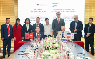 Agribank ký kết Hợp đồng tín dụng Hạn mức tài chính khí hậu với AFD