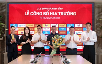 HLV Chu Đình Nghiêm ký hợp đồng 3 năm với CLB Ninh Bình, ông Nguyễn Đức Thụy nói gì?