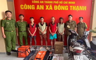 TP.HCM: Bắt nhóm đối tượng gây ra loạt vụ trộm cắp