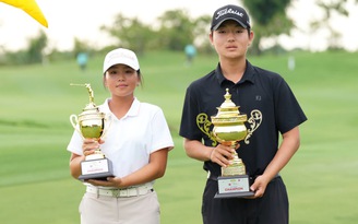 Logan Kim và Anna Le đăng quang giải golf trẻ thuộc hệ thống AJGA hàng đầu của Mỹ 