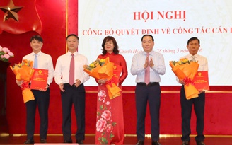 Khánh Hòa bổ nhiệm Giám đốc Sở Giáo dục và Đào tạo, Chánh văn phòng Tỉnh ủy