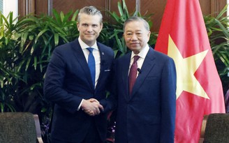 Tổng Bí thư, Chủ tịch nước Tô Lâm tiếp Bộ trưởng quốc phòng Mỹ, Úc và Nhật Bản