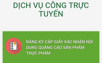 Từ 1.7, các tỉnh, thành sẽ cấp phép quảng cáo thực phẩm bảo vệ sức khỏe