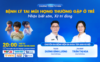 Trẻ ốm vặt mùa hè: Đừng chủ quan với bệnh tai mũi họng