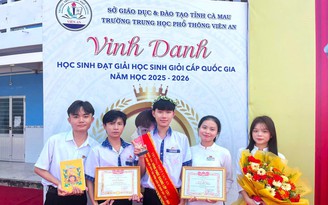 Cậu học trò vùng Đất Mũi đam mê môn lịch sử