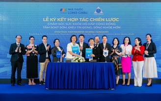 Long Châu và Hội Hen - Dị ứng - Miễn dịch lâm sàng TP.HCM hợp lực vì sức khỏe hô hấp cộng đồng