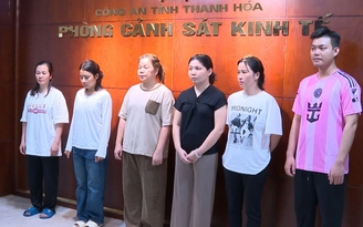 Thanh Hóa khởi tố 6 bị can buôn lậu 200 kg vàng