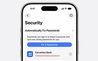 iOS 27 có khả năng đổi mật khẩu bị rò rỉ