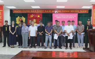 Đồng Nai: Khởi tố 38 bị can mua bán trái phép hóa đơn hơn 1.077 tỉ đồng