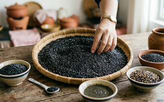 Ăn mè đen có thực sự giúp làm chậm bạc tóc? Bác sĩ giải đáp