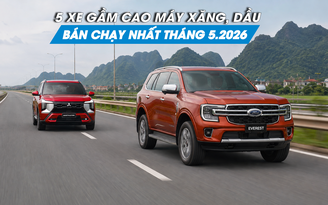 Người Việt ưa chuộng xe gầm cao nào nhất tháng 5.2026?