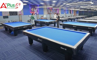 Bàn bida Aplus Billiards chuẩn thi đấu: Giải pháp hạ tầng tối ưu lợi nhuận cho CLB