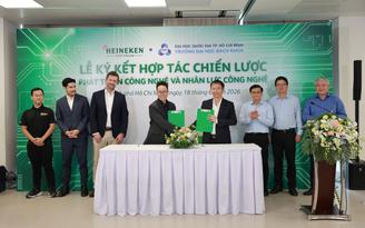 HEINEKEN Việt Nam hợp tác Đại học Bách Khoa TP.HCM phát triển công nghệ và nhân lực