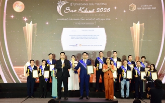 Giải pháp thanh toán thẻ Tap-and-Go tỏa sáng tại Giải thưởng Sao Khuê 2026