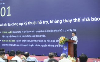 Công bố 10 quy tắc sử dụng AI trong báo chí