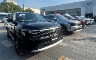 Xe crossover cỡ trung: Doanh số Ford Territory áp sát Mazda CX-5