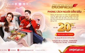 Hè rực rỡ, Vietjet tăng 30% chuyến, cung cấp 8,8 triệu vé từ 0 đồng