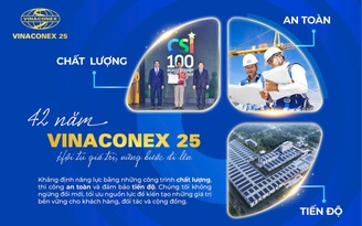 Vinaconex 25: Hội tụ giá trị, vững bước đi lên