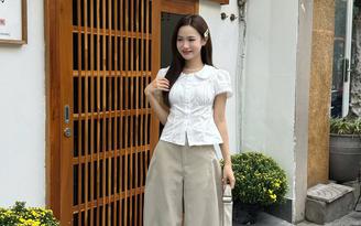Mặc đẹp không khó ngày hè với những kiểu áo tay ngắn